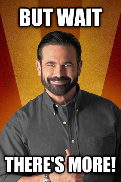 meme image of billy mays